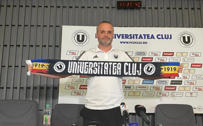 Erik Lincar nu pleacă de la Universitatea Cluj. Tehnicianul „studenților” are parte de toată susținerea conducerii
