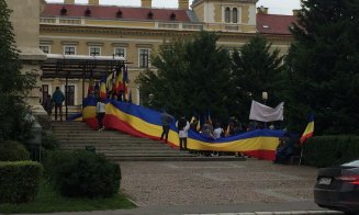 Miting în centrul Clujului. Pentru ce au manifestat participanții