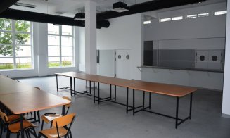 Cantina și Internatul unei școli profesionale din Cluj au fost modernizate cu bani europeni