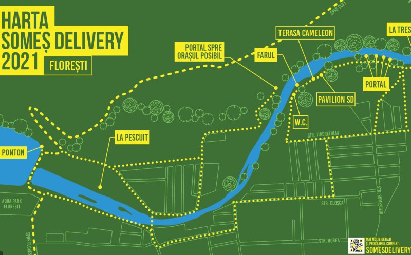 Someș Delivery ajunge, în weekend, în Florești. Ce poți face în cadrul festivalului