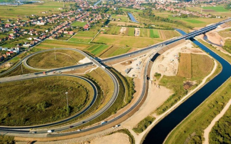 Noduri rutiere noi pe Autostrada Transilvania în judeţul Cluj, la Ciurila şi Sănduleşti