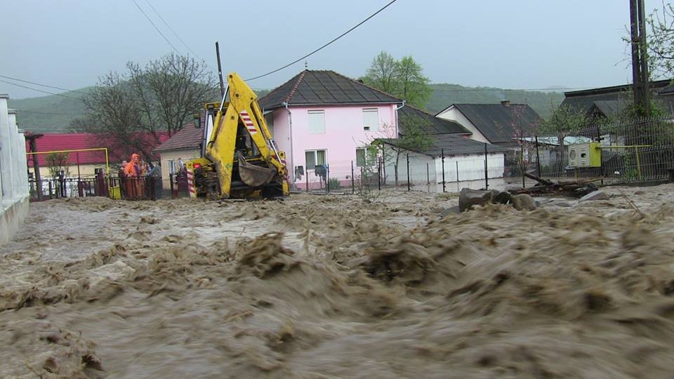 Este COD GALBEN de inundații pe râul Someș, în județul Cluj