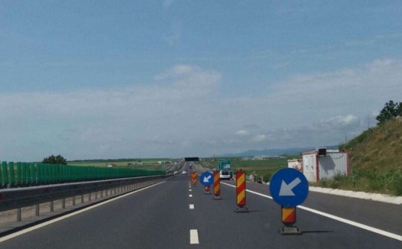 Atenție șoferi! Restricții de circulație pe A10 Sebeș-Turda
