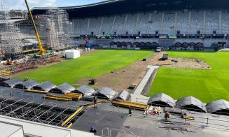 Cât costă operațiunea "gazonul". Iarbă nouă pe Cluj Arena, după UNTOLD