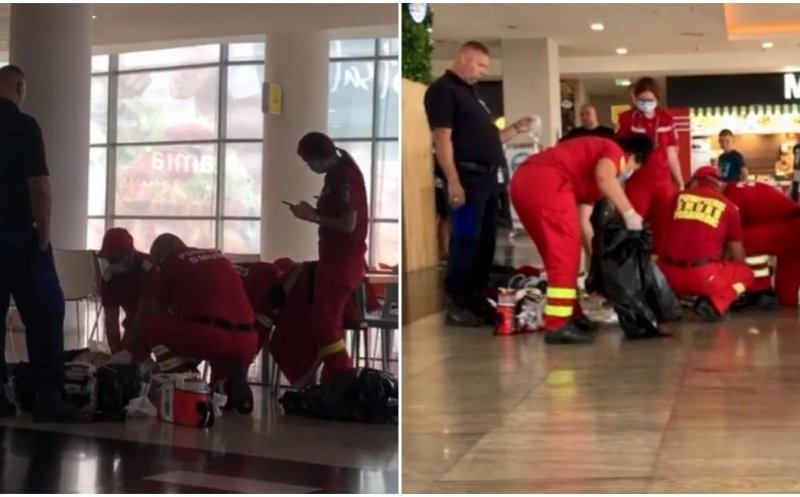 Un bărbat a murit înecat cu o bucată de mâncare într-un mall. În loc să-l ajute, martorii l-au filmat