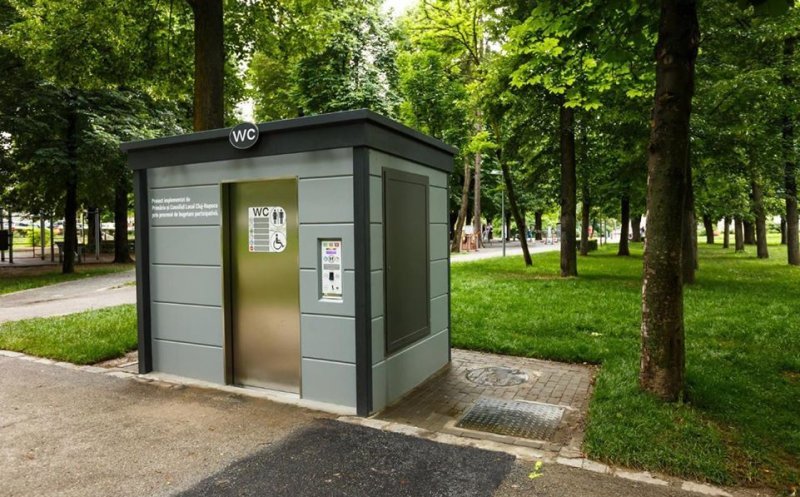 Noi toalete publice, la preț de garsonieră, în Cluj-Napoca