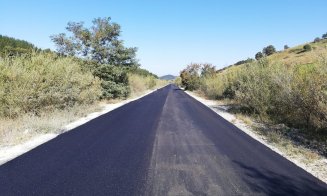 Consiliul Județean a finalizat asfaltarea drumului județean 103V Vlaha – Vălișoara
