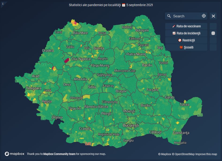 UBB Cluj, scenariu pesimist: Incidența COVID în Cluj-Napoca, peste 10 la mie în octombrie/ Variantele optimiste