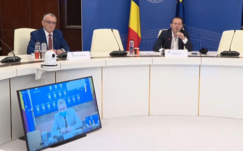 Sună clopoțelul! Cîțu, videoconferință cu prefecții pe tema deschiderii școlilor