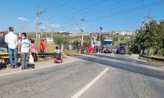 Cluj: Persoană lovită de tren în Apahida