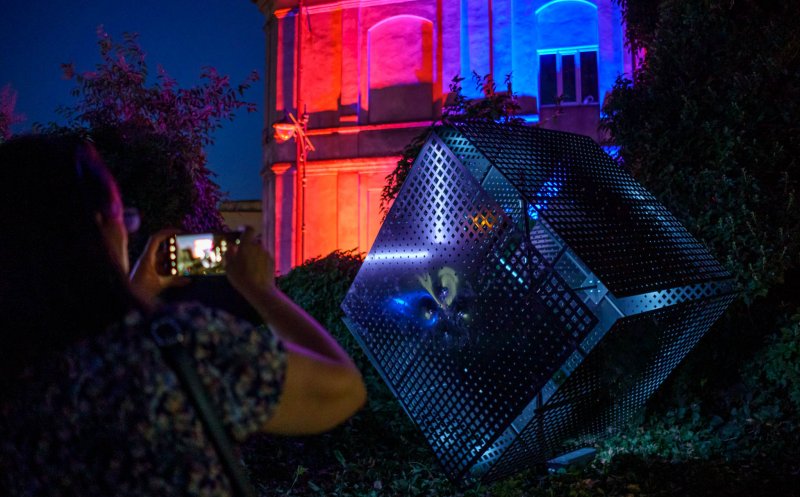Expoziție de-o seară în Parcul Central din Cluj-Napoca: 9 instalații interactive