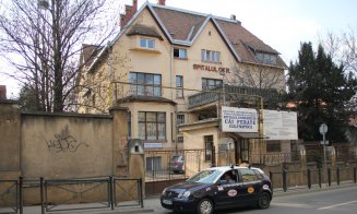 Clădirea Spitalului CFR din Cluj, un fost castel construit de o familie britanică foarte bogată