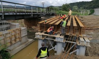 Pod nou de cale ferată între Apahida și Baia Mare. Viteza trenurilor va crește de la 30 la 85 km/h