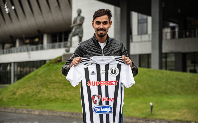 Robert Răducanu, prezentat oficial la “U” Cluj. Fotbalistul ar putea debuta la Brăila