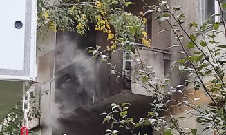 Incendiu într-un bloc din Mărăști. Locatarii s-au autoevacuat