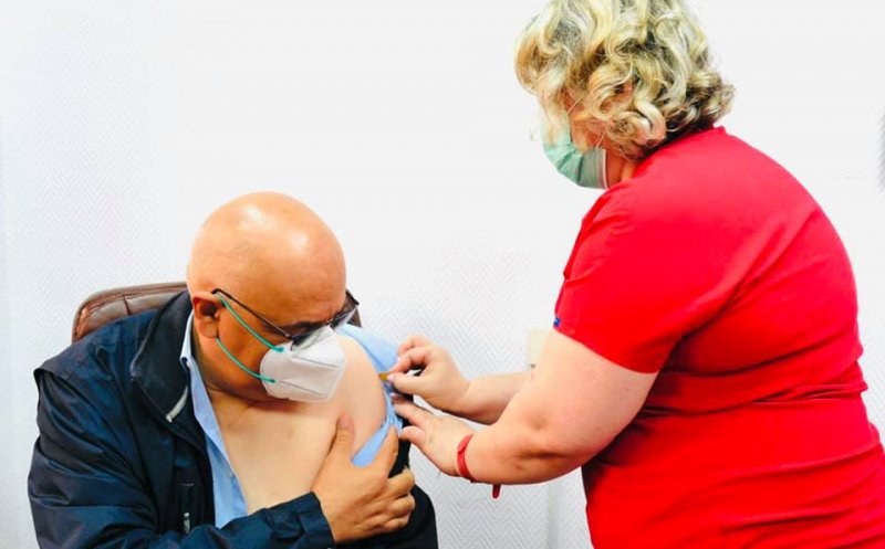 Raed Arafat s-a vaccinat cu doza trei anti-COVID