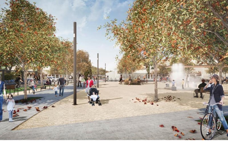 5.5 milioane lei pentru încă un parc din Cluj! Zona va deveni centru de cartier "smart", cu străzile din jur pe modelul "walkable city"
