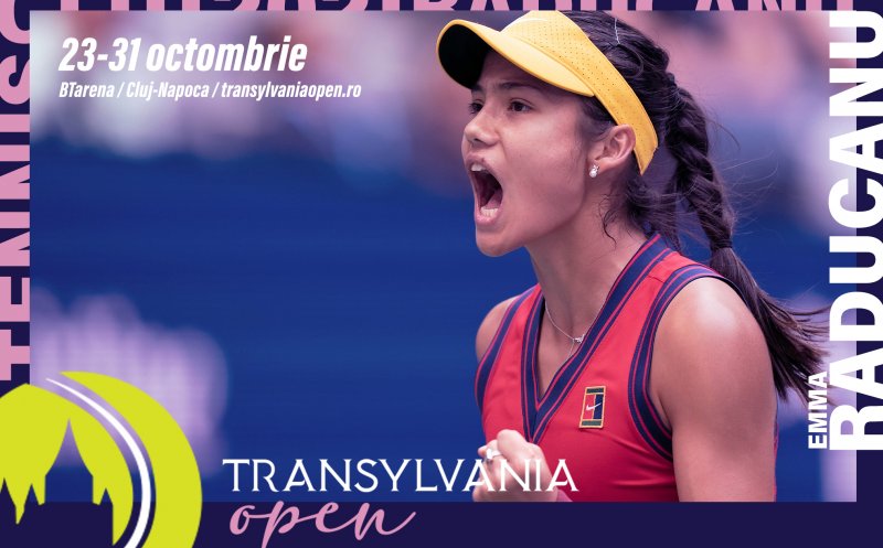 Organizatorii Tranyslvania Open au anunțat tabloul principal. Emma Răducanu: “Sunt extrem de încântată să joc în fața fanilor români”