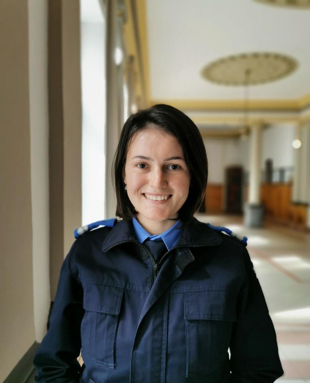 Gest superb al unei jandarmerițe din Cluj. Și-a donat părul pentru femeile cu cancer