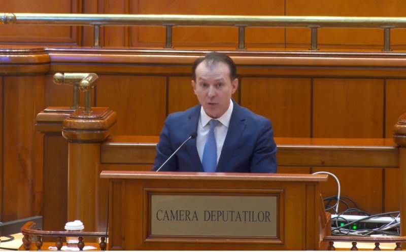 Dezbatere moțiune de cenzură: Premierul Cîțu, discurs agresiv împotriva USR PLUS: „Am tolerat o echipă de incompetenți. Trebuia să vă demit mai devreme”