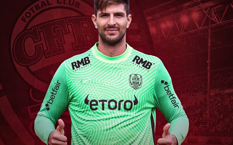 CFR Cluj a transferat un portar de 2,02 metri, cu prezențe în Serie A