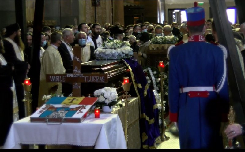 Episcopul Vasile Someșanul a fost înmormântat