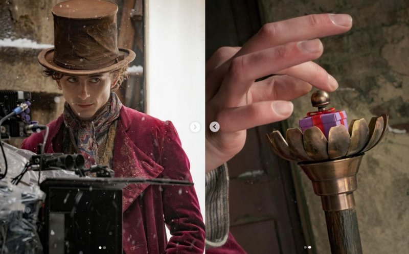 Timothée Chalamet este noul Willy Wonka