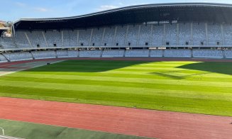 Noi imagini cu gazonul de pe Cluj Arena. Tișe: „Se prezintă în condiții excelente”