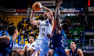 U-BT Cluj, victorie dramatică în cel de-al doilea meci din grupele Basketball Champions League