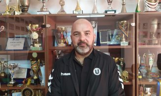 Echipa de handbal masculin a Universității Cluj s-a despărțit de antrenorul Vladimir Vojvodic