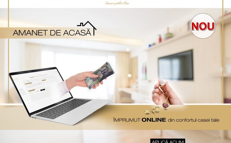 Obții rapid un împrumut cu garanții din aur prin serviciul TEZAUR Amanet de acasă