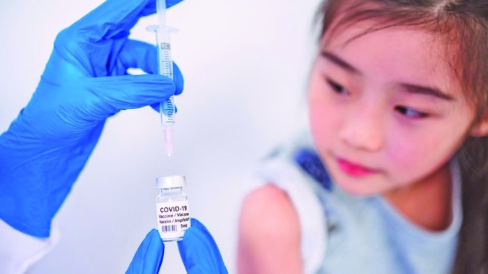 China va vaccina împotriva COVID toți copiii cu vârste mai mari de 3 ani
