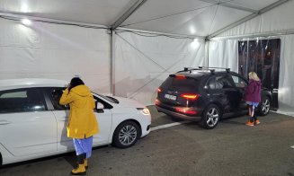 Maraton de vaccinare la Drive Through Cluj-Napoca. Pot merge şi nevaccinaţii după ora 22/ Ce trebuie să facă