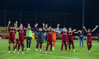 CFR Cluj, victorie chinuită cu FC Voluntari. Omrani, eroul "feroviarilor"