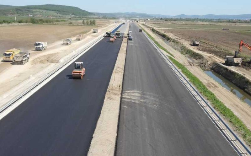 Cluj-Sibiu complet pe autostradă, în decembrie