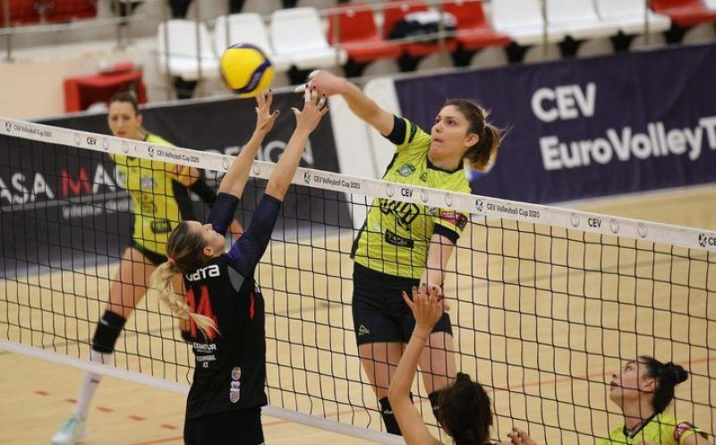 “U” NTT DATA Cluj a pierdut derby-ul județean cu ACS Volei  Turda