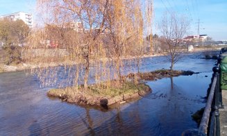 Ce se întâmplă pe malul stâng al Someşului, în zona Parcului Rozelor