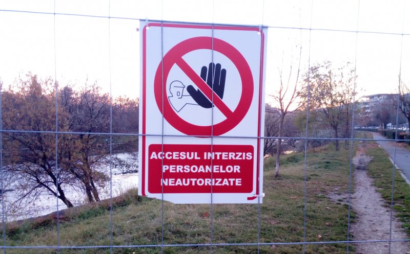 Ce se întâmplă pe malul stâng al Someşului, în zona Parcului Rozelor