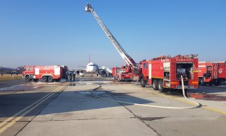 Simulare de accident aviatic pe Aeroportul Internațional Cluj! Au participat peste 800 de oameni