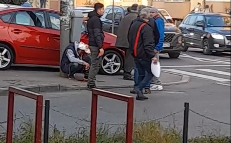 Accident cu pieton pe Muncii. Bărbat, izbit în plin pe trecere de un șofer de 75 de ani