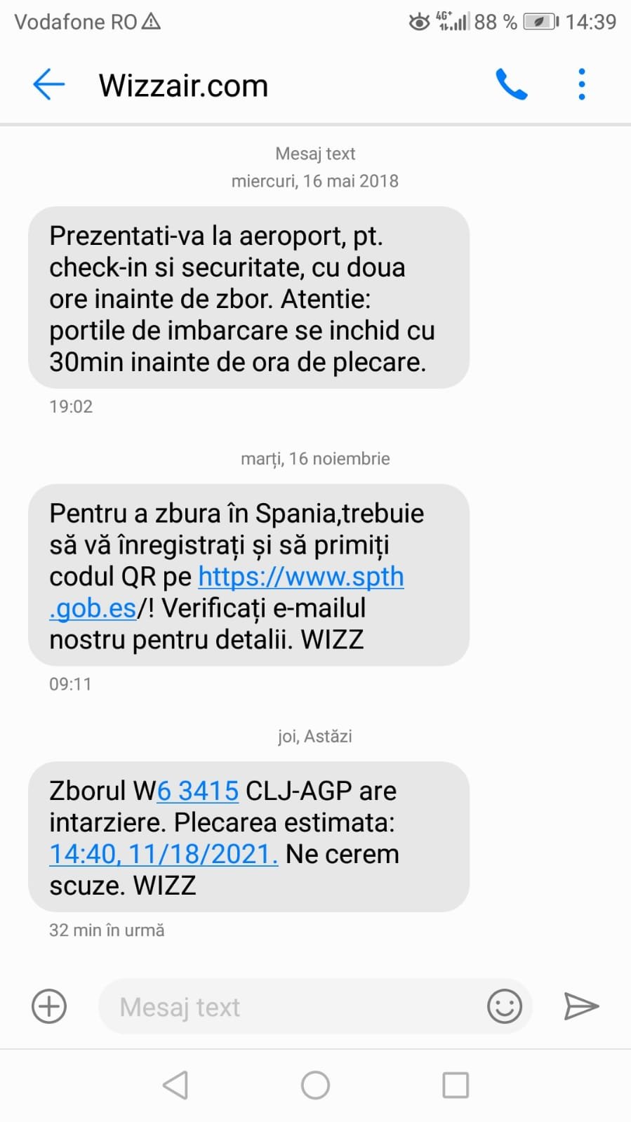 Probleme pe Aeroportul din Cluj! Pasagerii unei curse internaționale au fost debarcați din avion