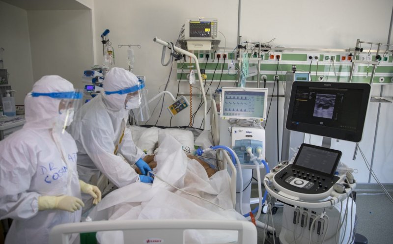 93,5% dintre pacienţii internaţi ieri la terapie intensivă erau nevaccinaţi
