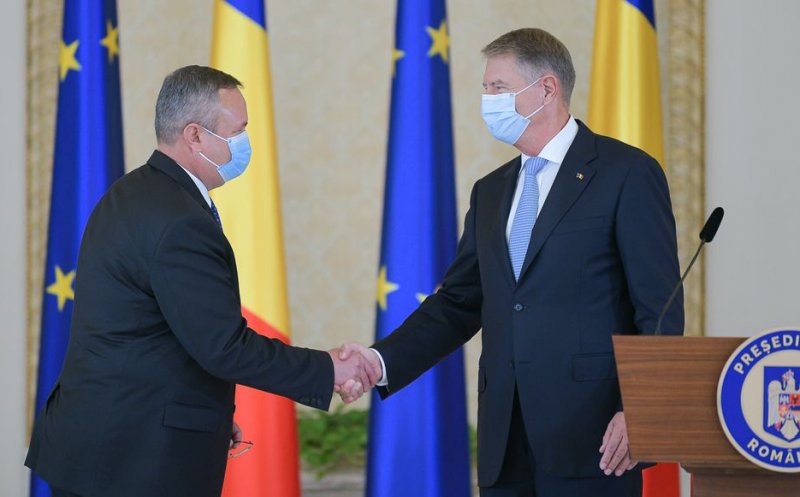 Președintele Iohannis l-a desemnat din nou pentru funcția de premier pe Nicolae Ciucă
