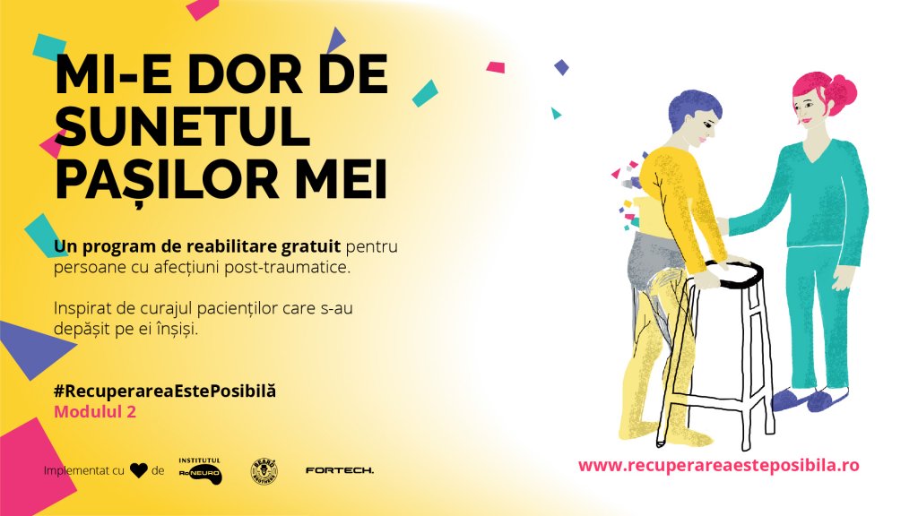 Recuperarea este Posibilă: un program pentru pacienți cu traumatisme dobândite. Modulul 2.