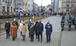 Alin Tișe și consilierii județeni ai Clujului, prezenți la ceremonia de 1 Decembrie