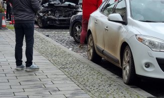 Bolizi "șifonați" bine pe Eroilor, de 1 Decembrie. "Incredibil. Tot mai periculos orașul ăsta"