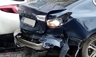 Bolizi "șifonați" bine pe Eroilor, de 1 Decembrie. "Incredibil. Tot mai periculos orașul ăsta"