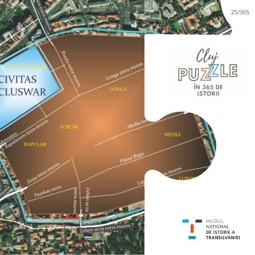 Ca oraș medieval, Clujul avea cinci cartiere