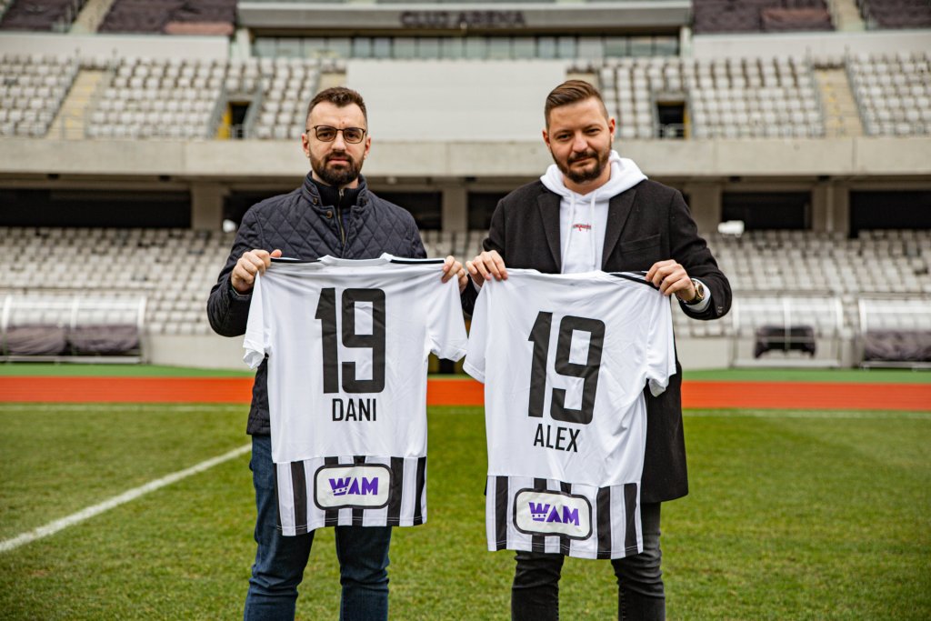 FC Universitatea Cluj a semnat un contract de sponsorizare cu WAM, prima rețea socială de "play to earn"