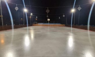 Liber la patinoarul din Câmpia Turzii. Ce surprize au pregătit organizatorii